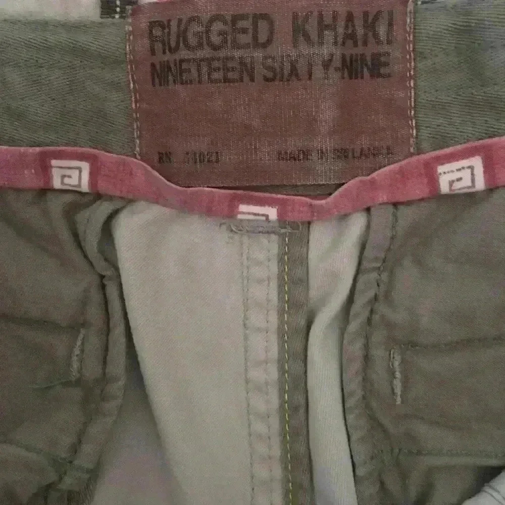 NINETEEN SIXTY-NINE Men’s Khaki Pants 36x30” - Picture 10 of 12